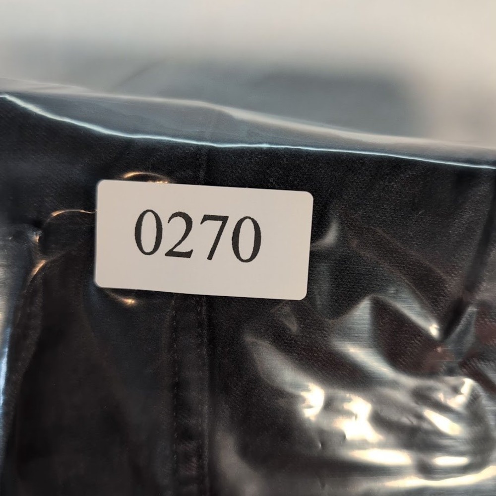 Polo Ralph Lauren Mens Jeans 38x36 Hampton Relaxed Straight Black Gray - Picture 9 of 9